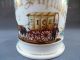 Antique Porcelain Occupational Barbers Shaving Mug Ice Delivery Truck Mugs & Tankards photo 3