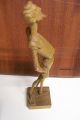Vtg.  Don Quixote Quijote Wood Carved Carving Folk Art Sculpture Figurine Figure Carved Figures photo 2