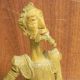 Vtg.  Don Quixote Quijote Wood Carved Carving Folk Art Sculpture Figurine Figure Carved Figures photo 4