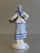 An Antique French Vieux Old Paris Porcelain Cakes Seller Lady Figurine Figure Figurines photo 2