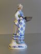 An Antique French Vieux Old Paris Porcelain Cakes Seller Lady Figurine Figure Figurines photo 3