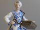 An Antique French Vieux Old Paris Porcelain Cakes Seller Lady Figurine Figure Figurines photo 4