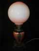 Antique Bradley & Hubbard Electrified Oil Lamp,  C.  1887.  And Working Lamps photo 2