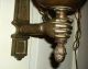 2 - Unusual Brass Electrified Sconces Arm & Hand Steampunk Lamps photo 8