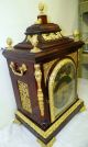 Antique English Triple Fusee Bracket Clock 19th C.  Bells And Chimes Clocks photo 1