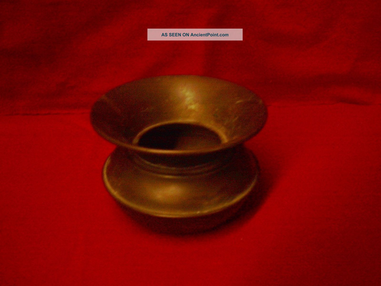 Old Cuspidor For [ Spitoon] Metalware photo