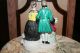 Antique Porcelain Figurine Gilt & Lace Figurines photo 4