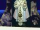 Antique Celluloid Pope Cover Photo Album - Velvet - Fold Down Infant Prague Statue Other photo 5