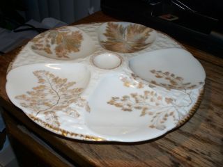Rare Ovington Bros Vintage Oyster Plate - Only One Listed Currently - photo