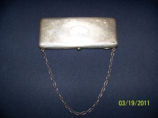 Art Deco Old Russian 84 Silver Theater Purse 450 Gr Weight Precious Stone Lock photo