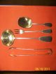 Unique Art Deco Set Of Old Russian Silver Gilded Special Spoons End Of Xix - Xx Ce Metalware photo 1