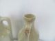 Antique Czechoslovakia Oil & Vinegar Bottle Set With Stoppers,  Lustre Porcelain Other photo 3