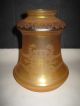 Antique Etched Glass Gold Luster Light Shade Lamps photo 1