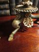 Antique Bronze Hoof Footed Candlesticks Barbedienne France 19th Century Metalware photo 2