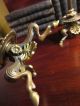 Antique Bronze Hoof Footed Candlesticks Barbedienne France 19th Century Metalware photo 7