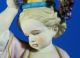 Antique Chantilly French Hand Painted Porcelain Figurines Boy And Girl Harvest Figurines photo 11