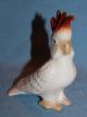 Vintage Porcelain Ceramic Pottery Lovely Little Cockatoo Parrot Bird Figurine Figurines photo 2