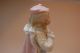 Antique Dresden Style Ceramic Porcelain Bisque Colonial Victorian Man Figurine Figurines photo 2