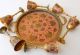 Set Of Iliquor Cups And Tray,  India Metalware 1970s Metalware photo 7