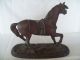 Antique/ Vintage Bronze Horse Statue Metalware photo 1