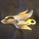 Vintage Virginia Metalcrafters Brass Mallard Duck Goose Paper Weight Clip Metalware photo 1