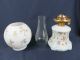 C1890 Cf Monroe Wave Crest Oil Lamp Rococo Mold W/small Flowers Lamps photo 6