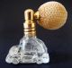 Vintage Miniature Glass Perfume Bottle Perfume Bottles photo 2