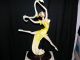 Rare Antique A.  Santini Art Deco Ballerina,  Signed 25/2000 Stunning Figurines photo 1