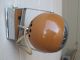 Vintage Space Age Mid Mod Wall Mount Ball Light Spotlight Lamp Lamps photo 1