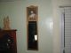 Antique Bon Mach ' E Carved With Inlay 27x7in.  Hall Mirror Lowell Ma. Mirrors photo 7
