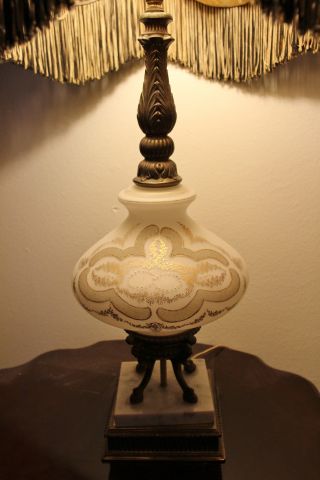 Vintage Mid Century German Bavarian Bristol Lamp photo