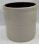 White Hall Pottery Works Ad Ruckel & Son Prop 2 Illinois Stoneware Crock Jar Crocks photo 1