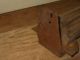 Vintage Olde Fashioned Hanging Clothes Dryer Rusty Metal Bracket Good Wood Slats Other photo 7