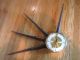 Old Starburst Sunburst Welby Eames Atomic Era Wall Clock - Germany - Parts/repair Clocks photo 7