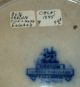 Antique Flow Blue Plate C1845? T J & J Mayer Oregon Chinese Porcelaine Longport Plates & Chargers photo 1