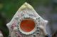 19th C.  Staffordshire Of Three Female Figurines & Birds With Watch Holder Figurines photo 8