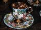 Capodimonte Antique Cherubins Golden Teacup Sugar & Tea Pot Set Other photo 1