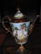 Capodimonte Antique Cherubins Golden Teacup Sugar & Tea Pot Set Other photo 3