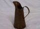 Vintage 1800 ' S Copper Cream Pitcher Metalware photo 2