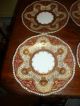 5 Antique Coalport Heavy Gilt Burgundy Cabinet Plates/gadrooned Border Plates & Chargers photo 5