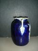 Antique Pottery Vase Victorian Women 2 Handles Double Handled 585 6 1/4 