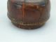 Liquor Cup And Alligator Style Leather Case From Civil War Era Metalware photo 2