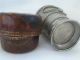 Liquor Cup And Alligator Style Leather Case From Civil War Era Metalware photo 6
