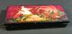 Russian Hand Painted Lacquered Trinket Box Signed And Dated Boxes photo 1