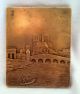 Antique Art Nouveau Bronze Plaque Prudhomme Metalware photo 1