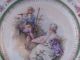 Antique Plate Of Victorian Couple Enjoying The Music Of The Flute Plates & Chargers photo 9