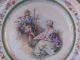 Antique Plate Of Victorian Couple Enjoying The Music Of The Flute Plates & Chargers photo 1
