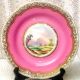 Antique English Bone China Hand Painted Romantic Scenic Set Of 6 Dessert Plates Plates & Chargers photo 6