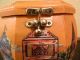 Estate Sale,  Vintage Handcrafted Wooden Tea Caddy / Canister Boxes photo 9