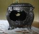 Old Dresden: Friedrich August Brucke Metal Box Bullet Shot In Ww2 Metalware photo 3